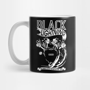 Black Lightning Machine Mug